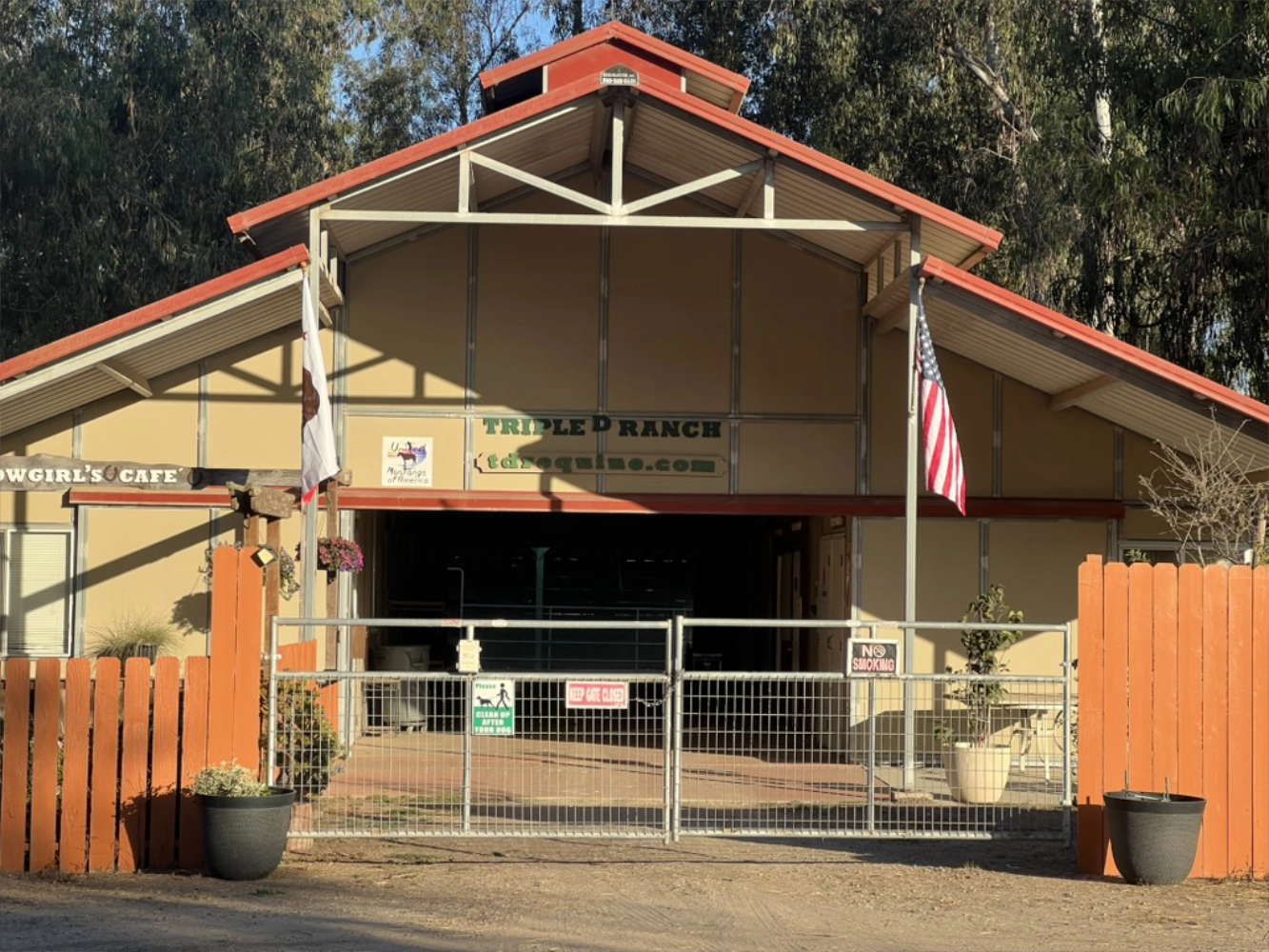 Triple D Ranch barn front