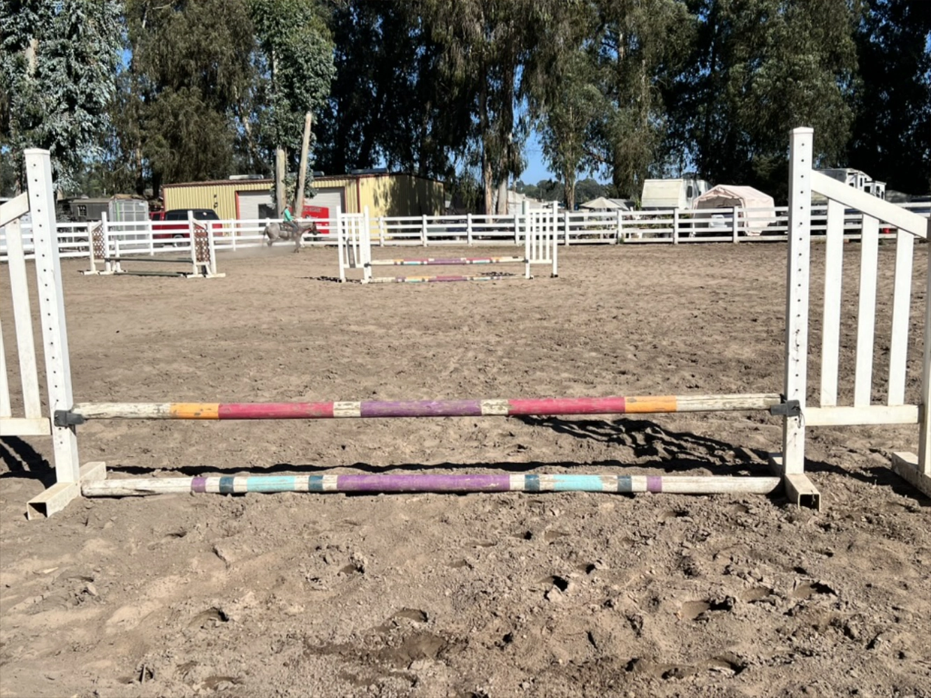 Big arena at Triple D Ranch