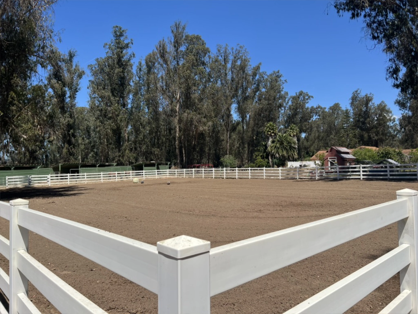Second arena at Triple D Ranch, view 1