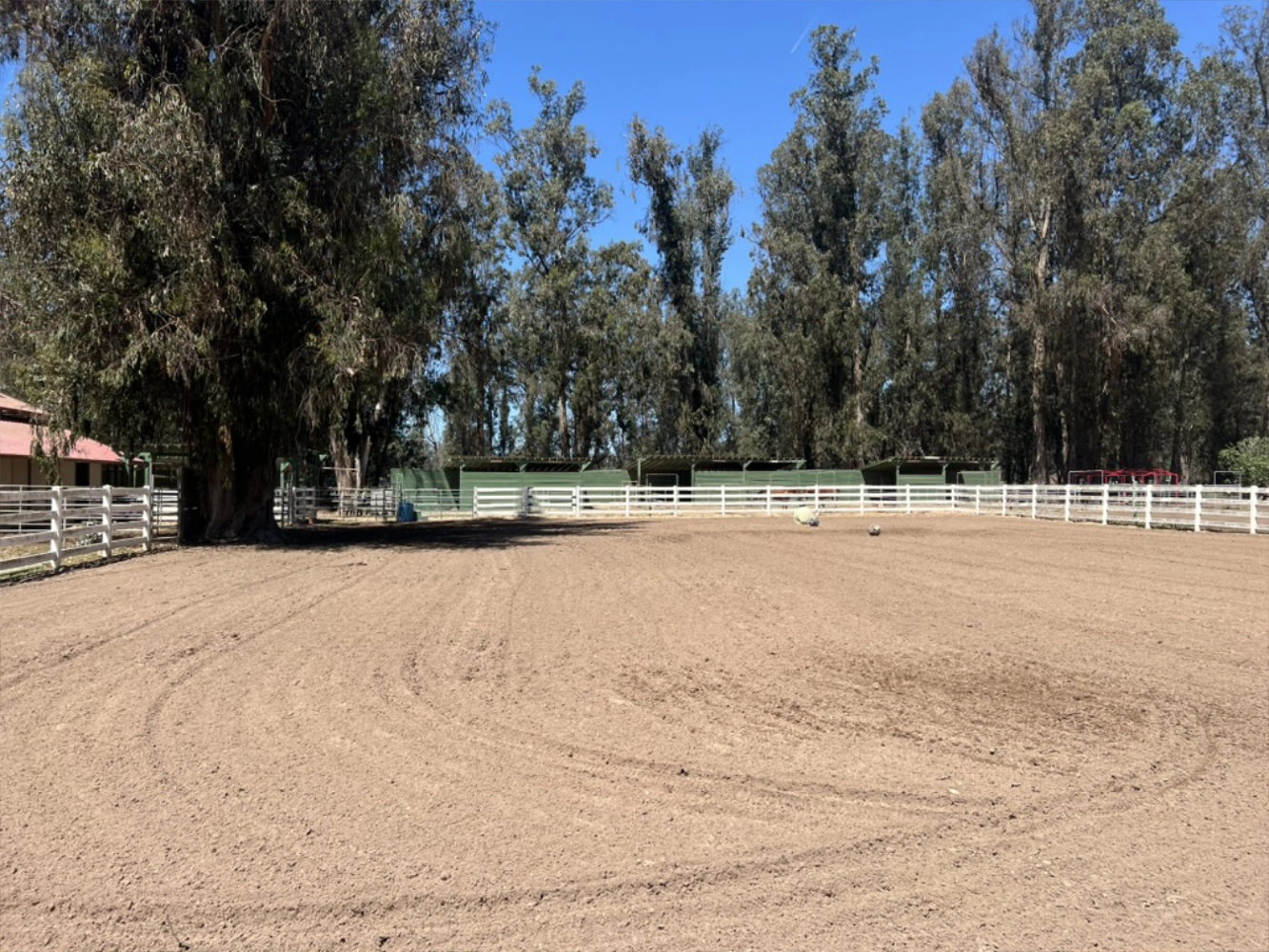 Second arena at Triple D Ranch, view 2