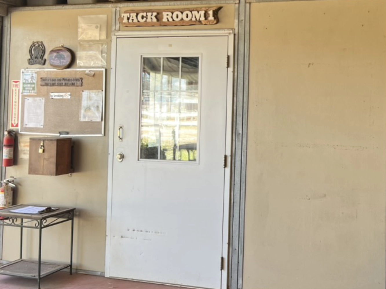 Tack room at Triple D Ranch, view 3